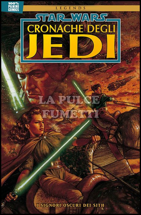 100% PANINI COMICS - STAR WARS - CRONACHE DEGLI JEDI #     4: I SIGNORI OSCURI DEI SITH - LEGENDS